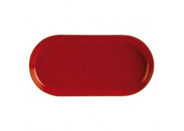 Seasons Magma Narrow Oval Plate